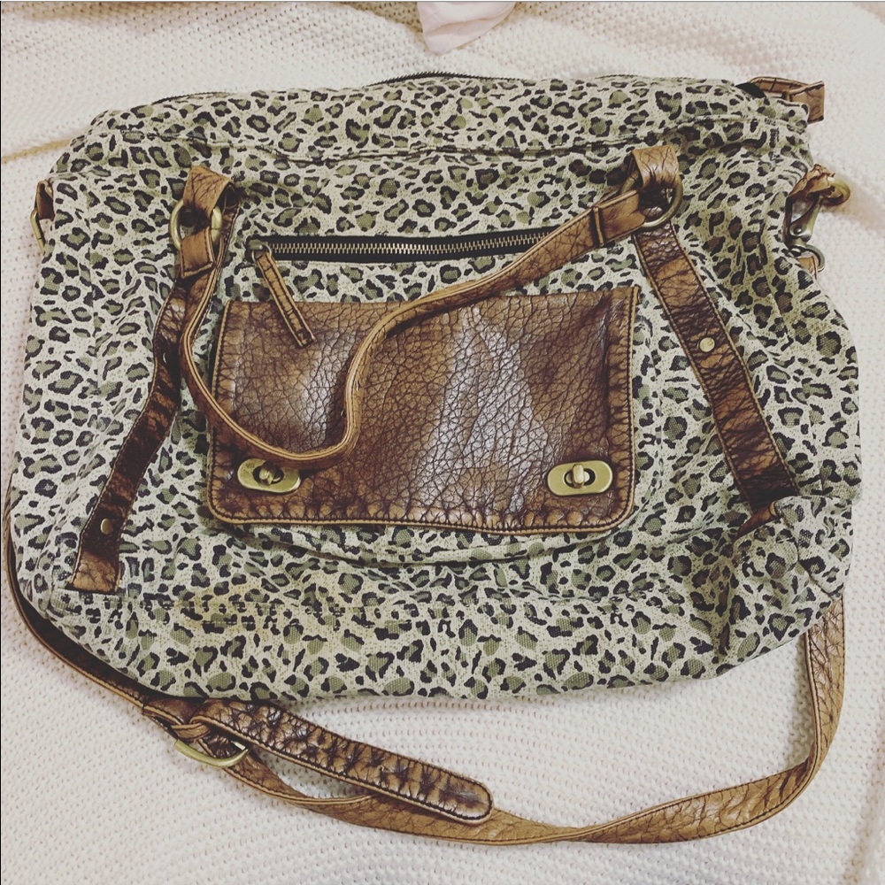 Leopard Print Tote Bag